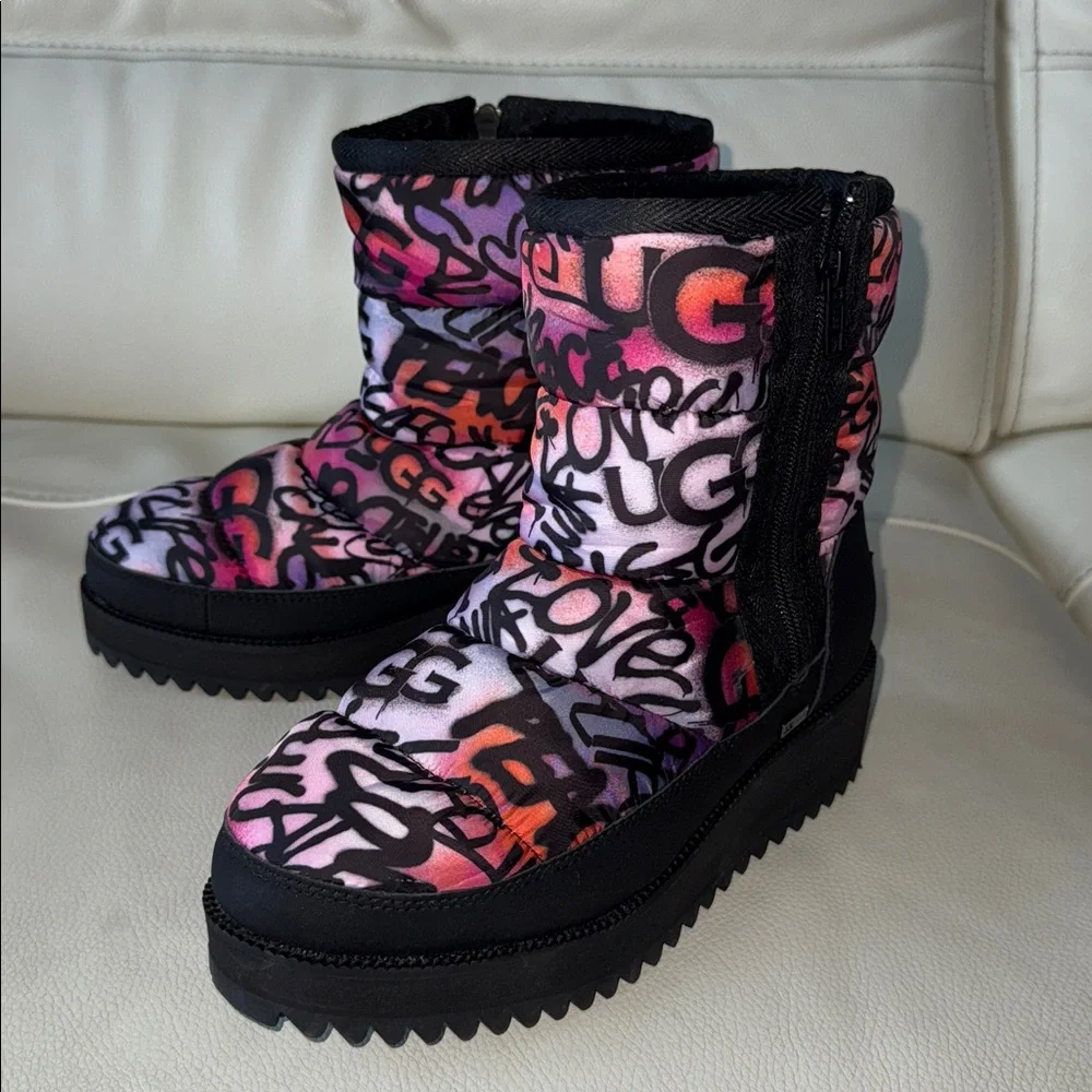 UGG Ridge Graffiti Pop‎ Waterproof Winter Boots